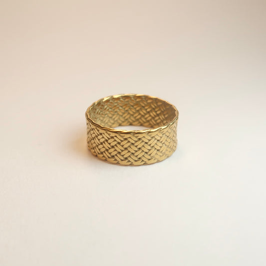 Ripple Textured Ring